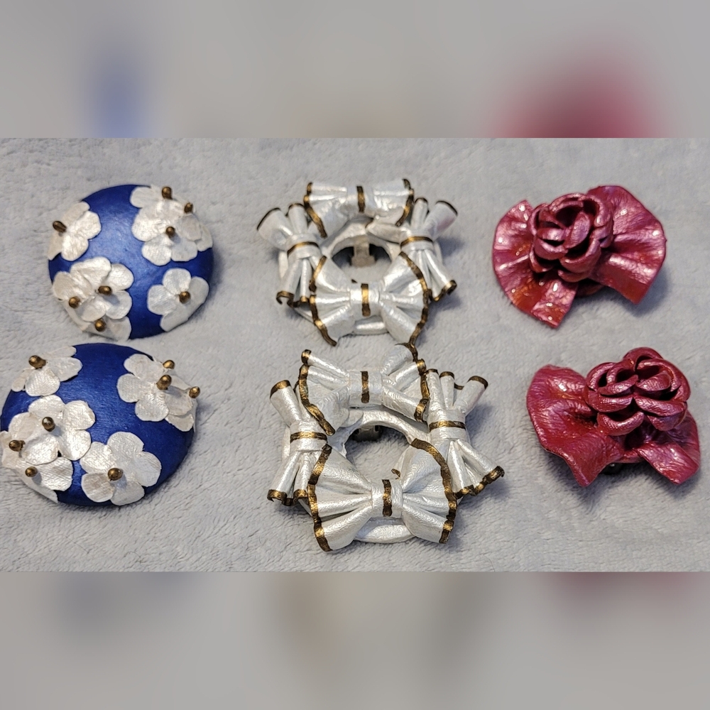 Vintage 80's Vibe Clip On Earrings